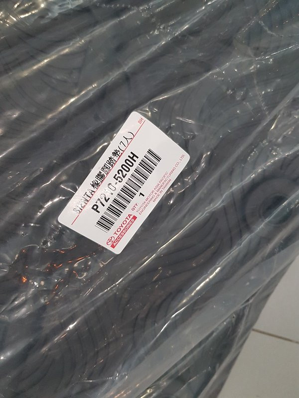 SIENTA 原廠腳踏墊 橡膠腳踏墊